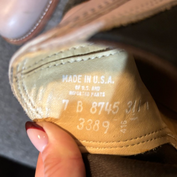 Red Wing Heritage Style 3474 Harriet Taupe Grey Chelsea heeled boot - Picture 5 of 7